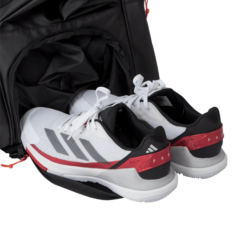 Paletero Adidas Multigame Negro/Naranja 3.4 2025