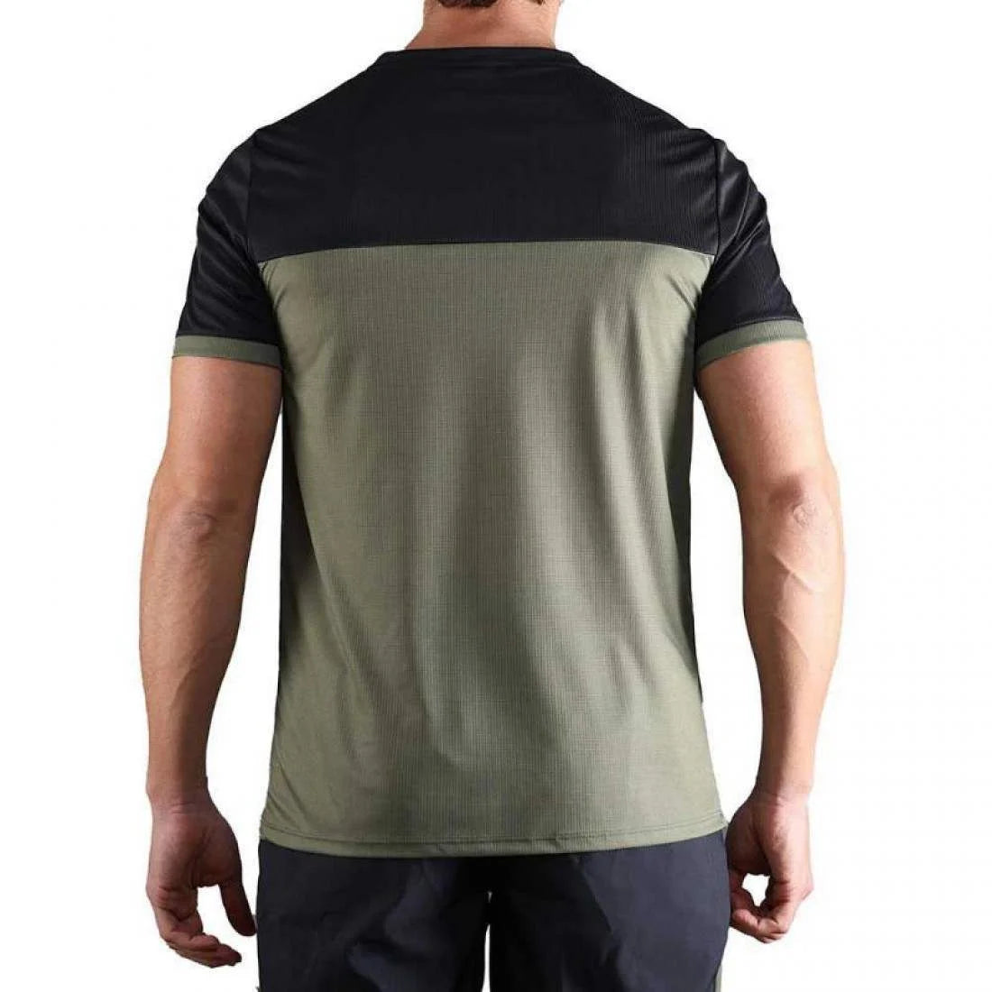 T-shirt Endless Alpha II Noir Vert Armée
