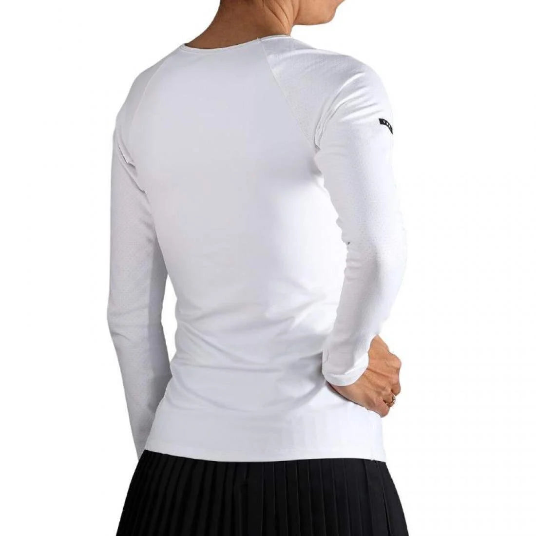 T-shirt blanc à manches longues Endless Drew