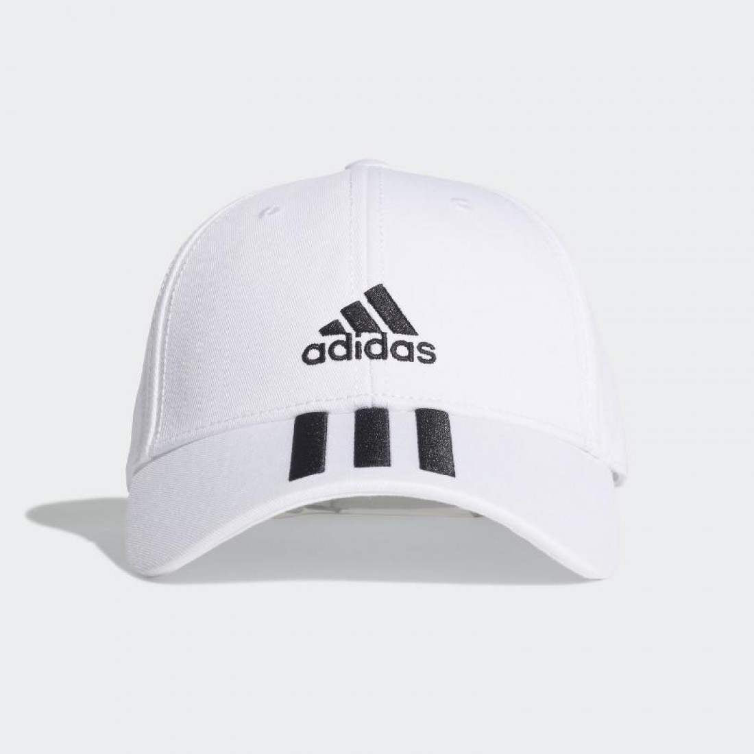 Gorra Adidas BaseBall 3 Stripes Blanco - Barata Oferta Outlet