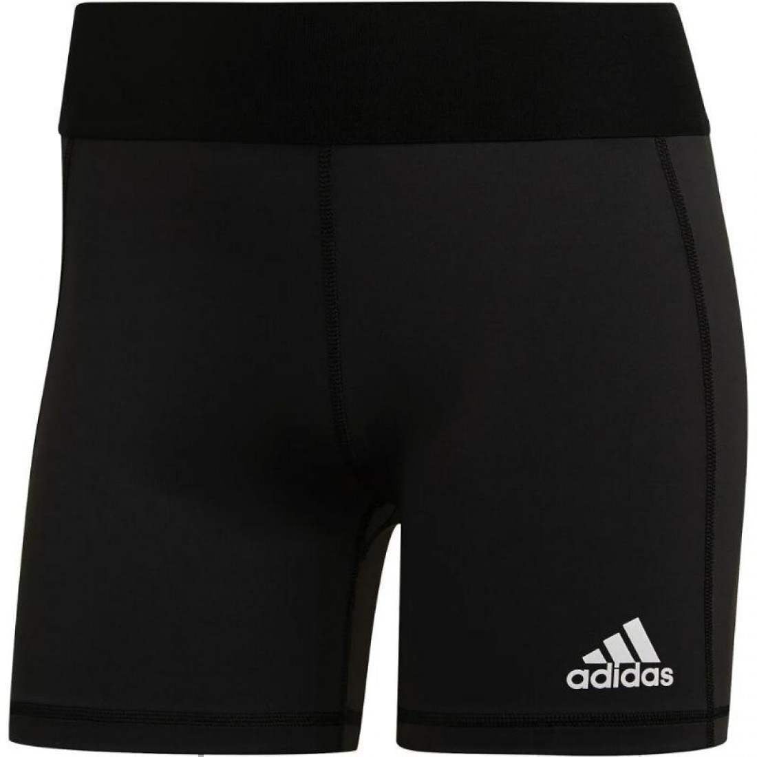Mallas Adidas Techfit Negro Blanco