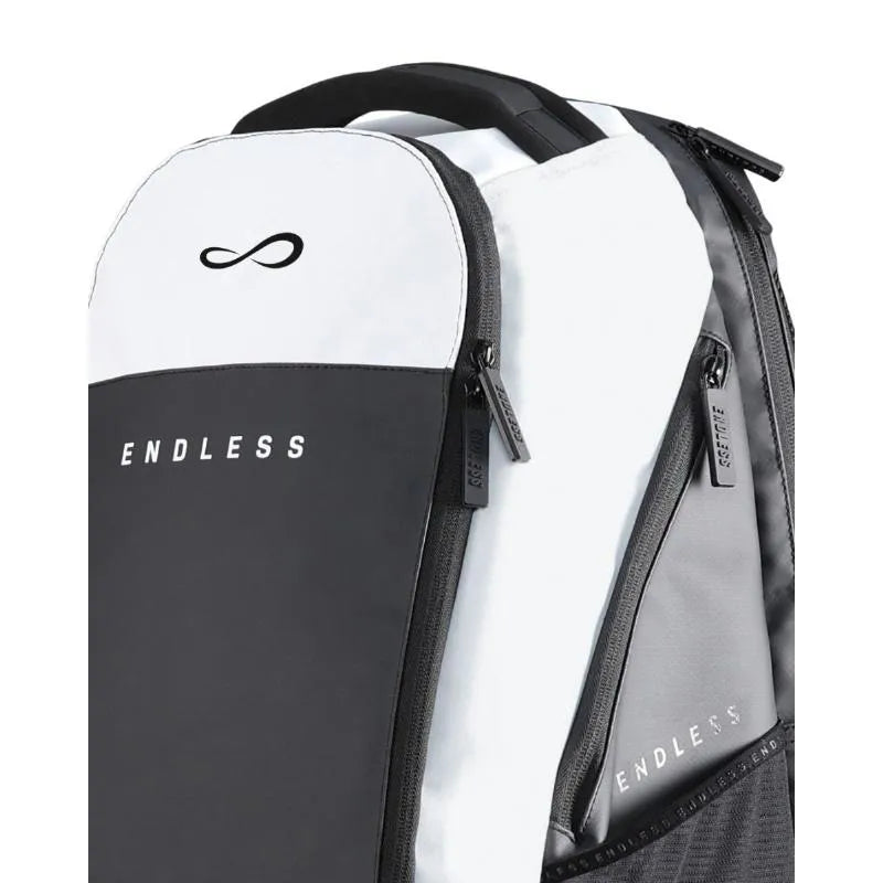 Mochila Endless Axys Negro Blanco - Image 7