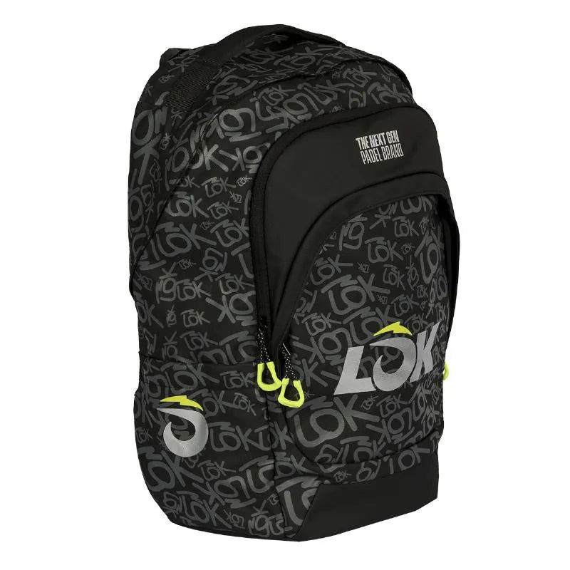 Mochila Lok Maxx 2 Negro Verde - Image 4