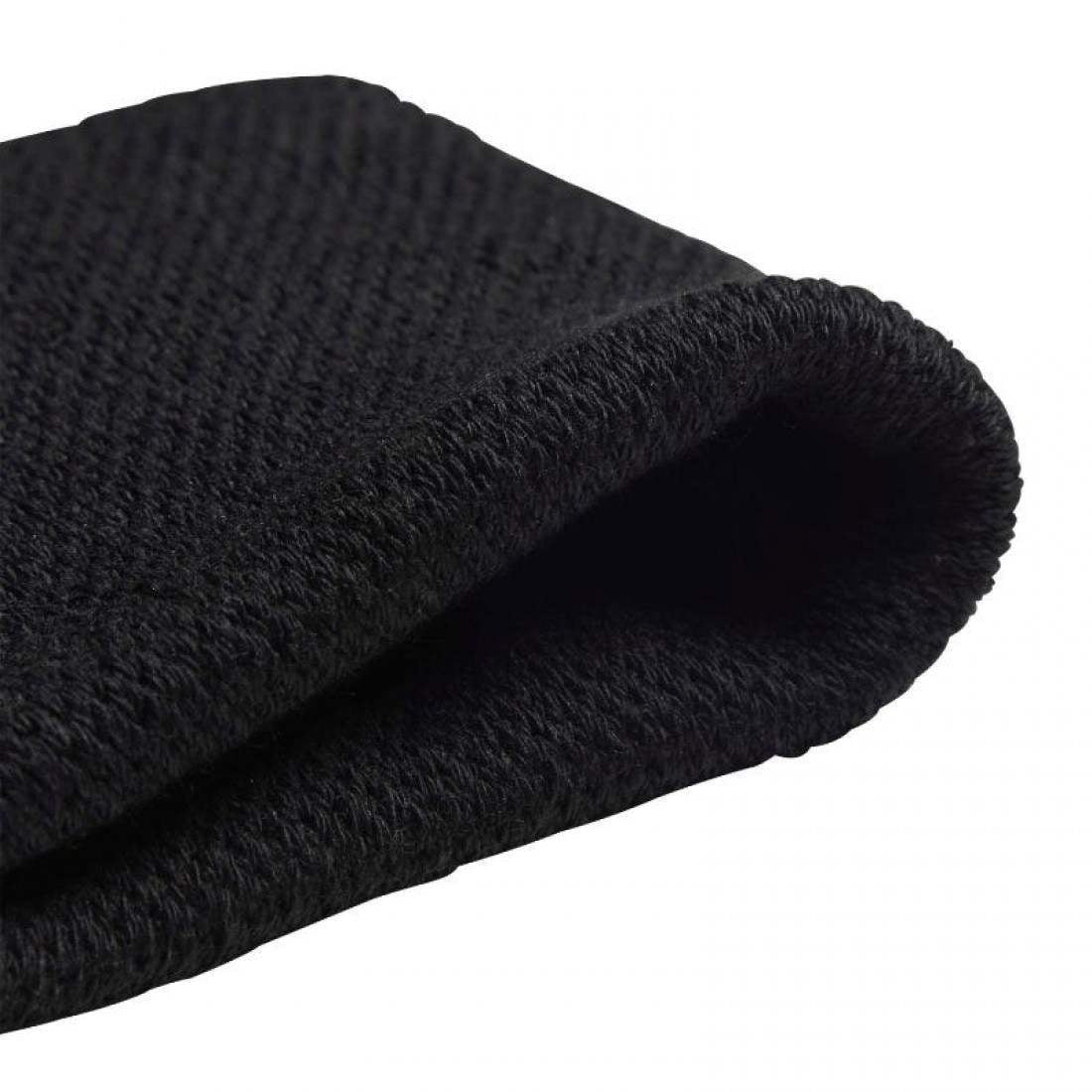 Muñequeras Adidas Negro Blanco 2 Unidades