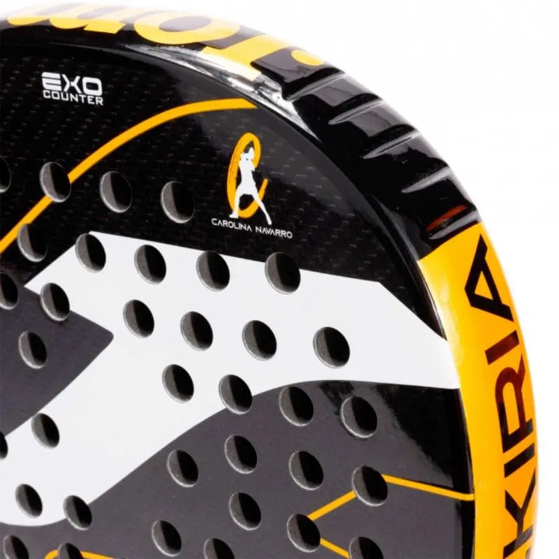 Raquette Joma Carolina Navarro Valkiria Pro 2.0 Noir Orange - Image 5
