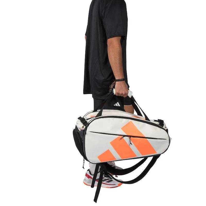 Sacoche Padel Adidas Multigame 3.5 Orange Craie Blanc - Image 7