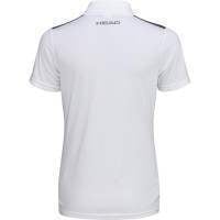 Polo Head Club 22 Blanco Azul Marino Mujer