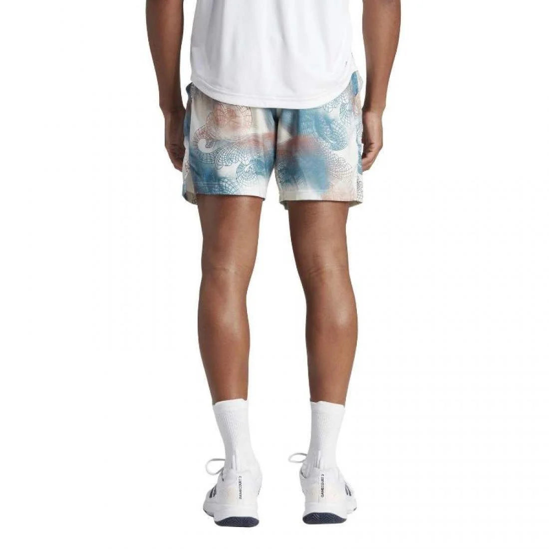 Short Adidas Imprimé Ergo Blanc Artic