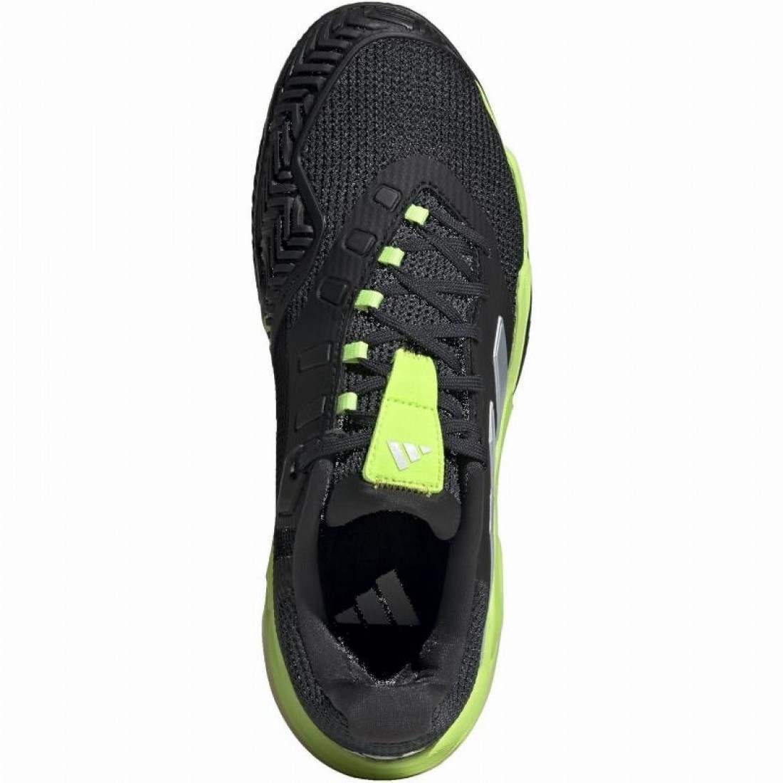 Zapatillas Adidas Barricade Clay Negro Lucid Limon