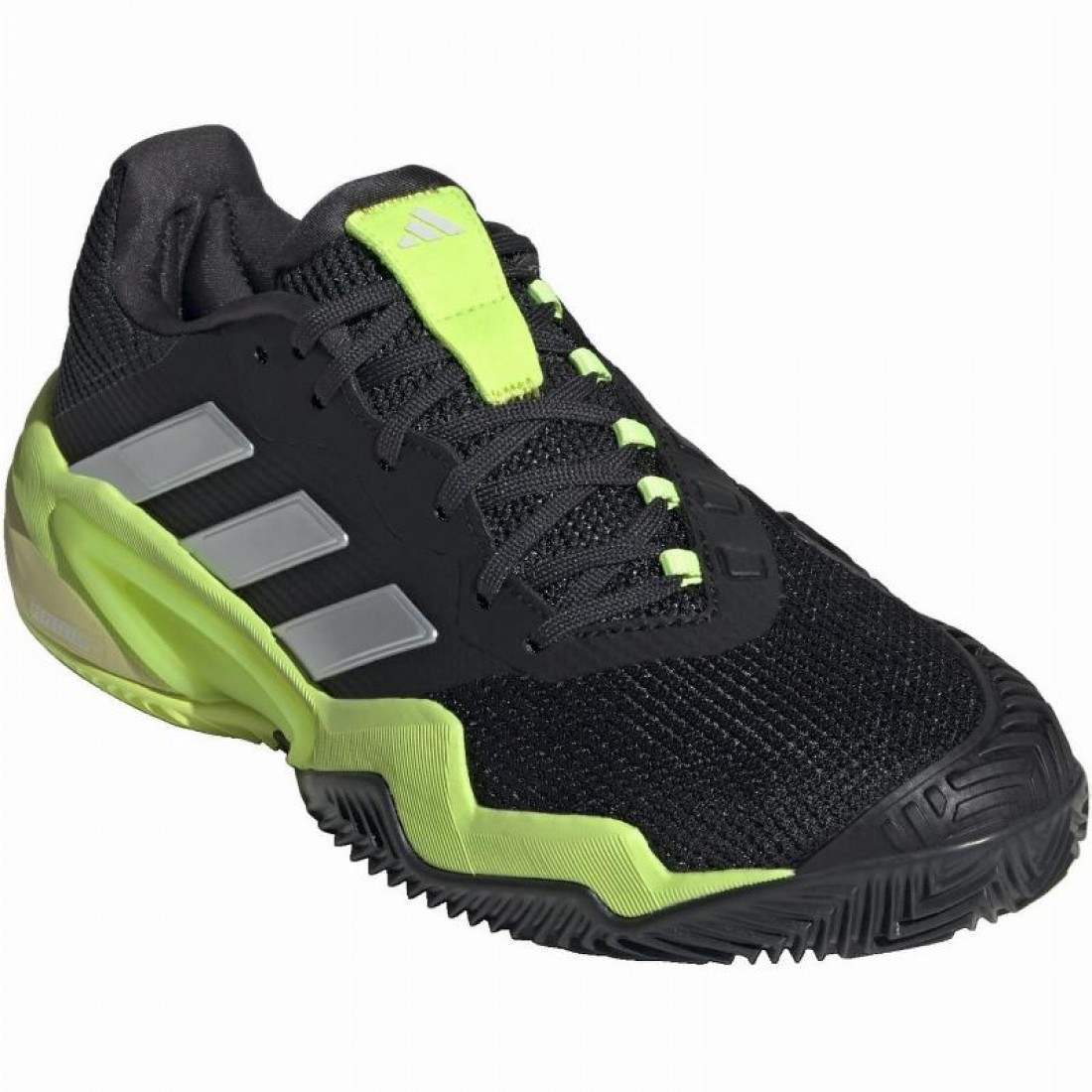 Zapatillas Adidas Barricade Clay Negro Lucid Limon