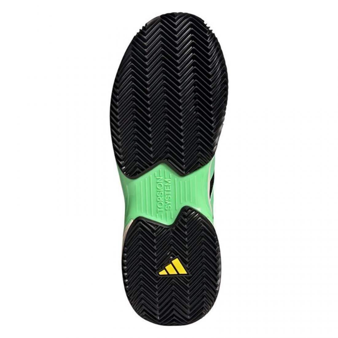 Zapatillas Adidas Court Jam Control M Negro Verde - Barata Oferta Outlet