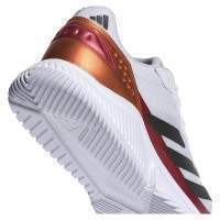 Zapatillas Adidas Courtquick Padel Blanco Rojo Cobre