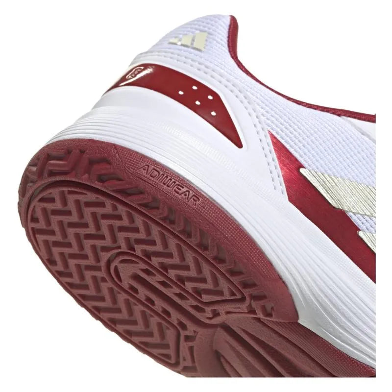 Adidas Crazyquick Padel Blanc Rouge Junior Baskets - Image 7