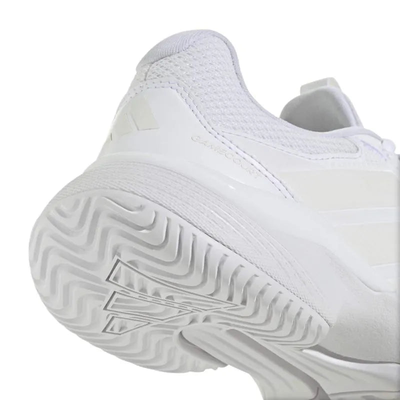 Adidas GameCourt 3 White Women's Sneakers - Image 6