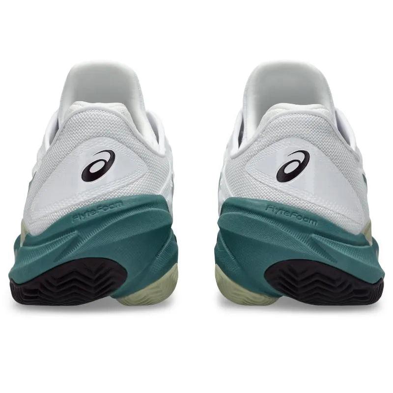Asics Court FF 3 Clay White Green Sneakers - Image 5