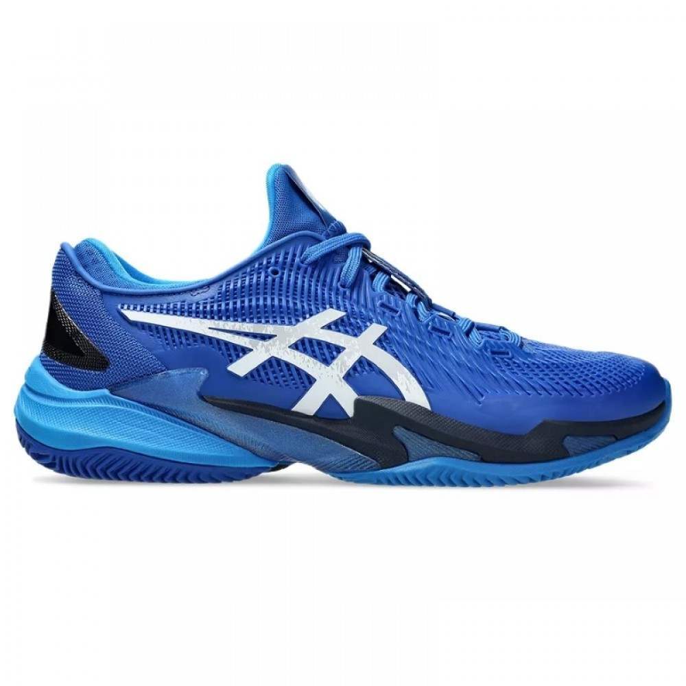 Zapatillas Asics Court FF 3 Clay Blanco Gris Naranja