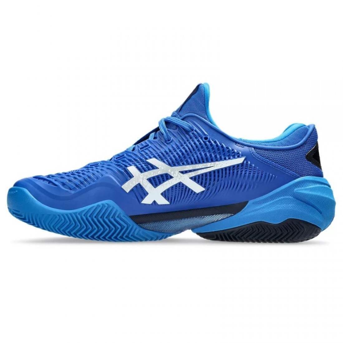 Zapatillas Asics Court FF 3 Clay Blanco Gris Naranja