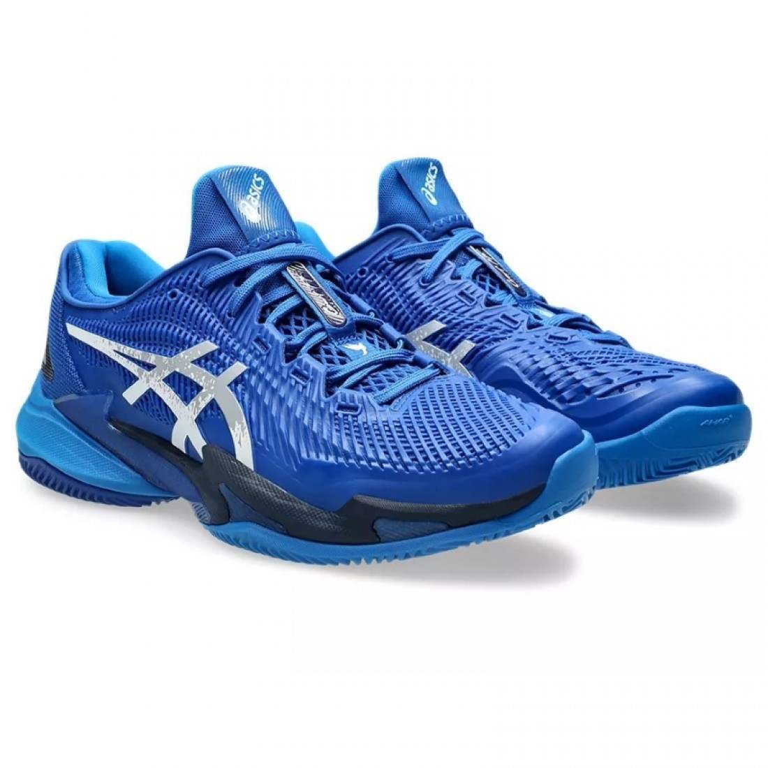 Zapatillas Asics Court FF 3 Clay Blanco Gris Naranja
