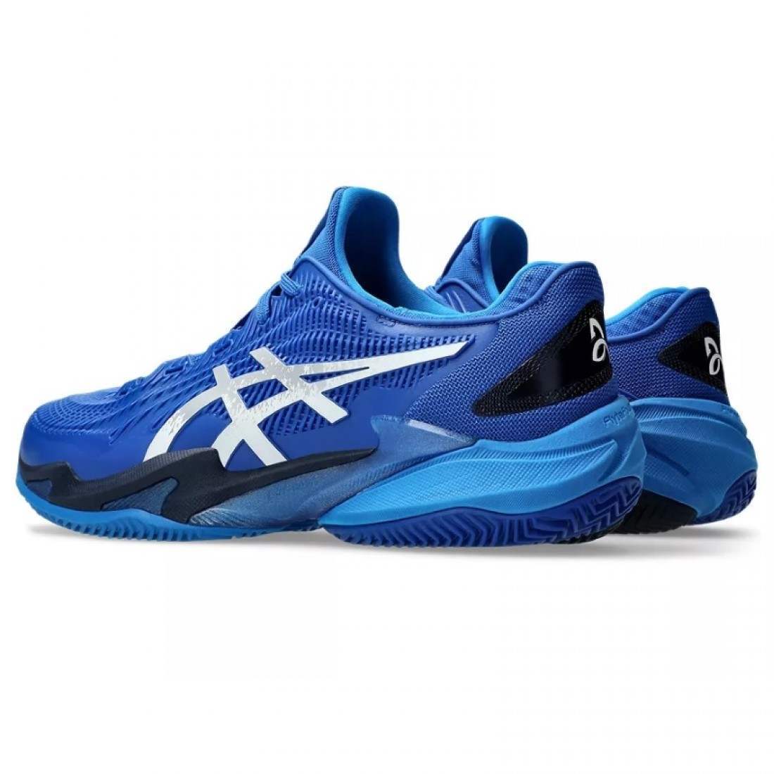Zapatillas Asics Court FF 3 Clay Blanco Gris Naranja