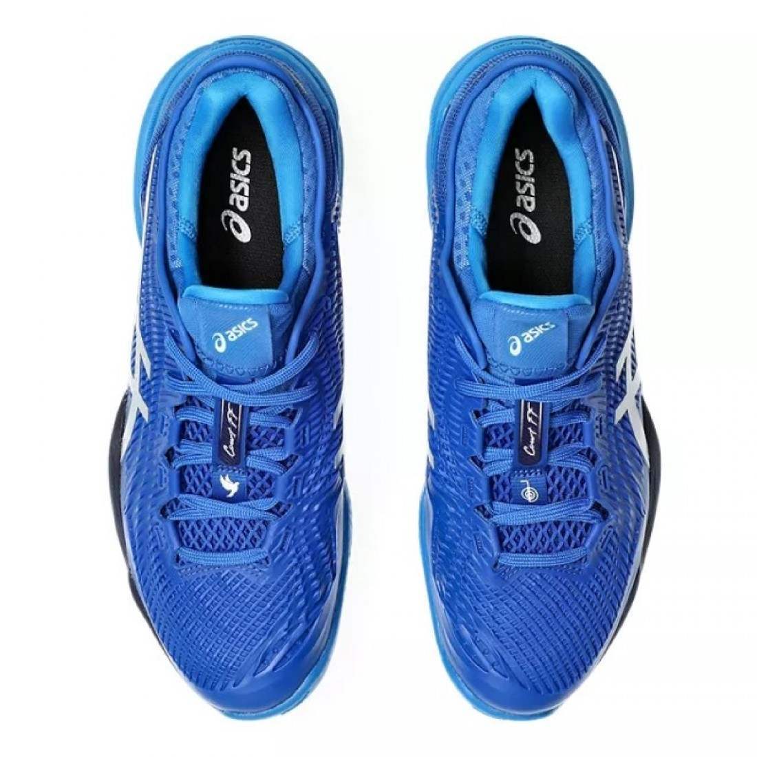 Zapatillas Asics Court FF 3 Clay Blanco Gris Naranja