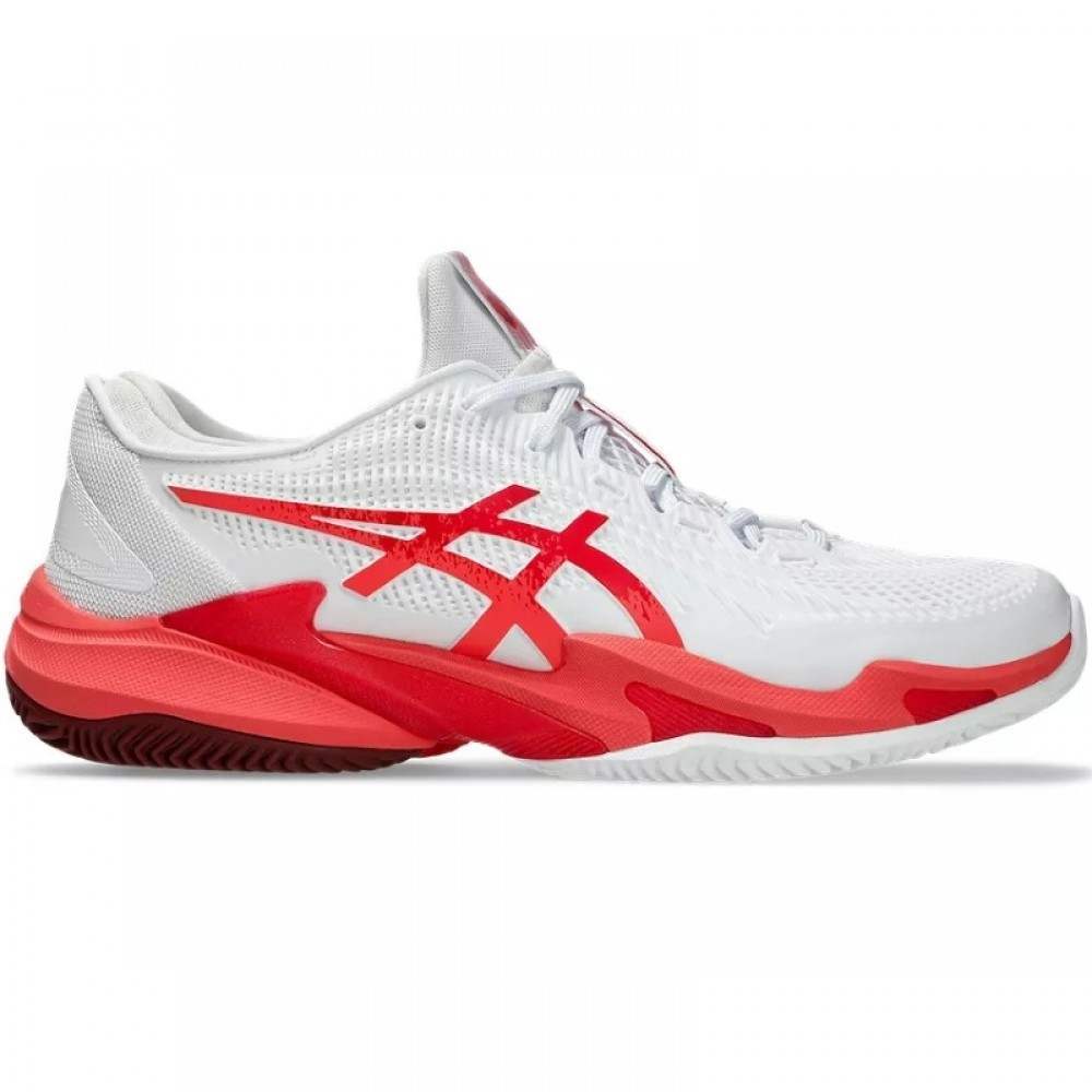 Zapatillas Asics Court FF 3 Novak Clay Blanco Rojo
