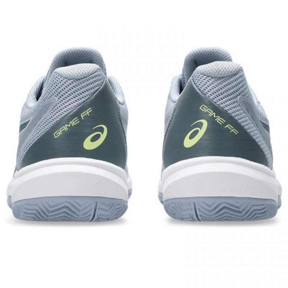 Zapatillas Asics Game FF Clay Gris Azul Verde Acero