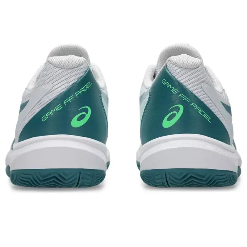 Asics Game FF Padel Baskets Blanche Vert Pâle - Image 7