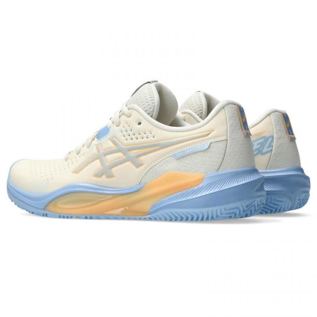 Zapatillas Asics Gel Challenger 15 Padel Cream Blue Stone Women''''s Shoes
