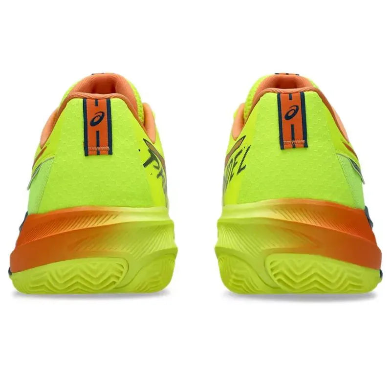 Asics Gel Challenger 15 Padel L.E Baskets jaunes bleu foncé - Image 7