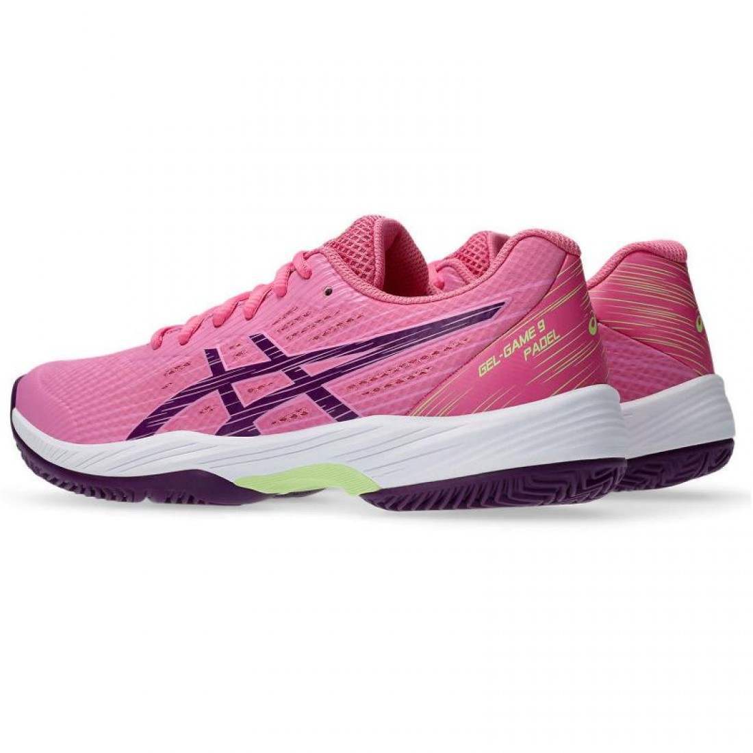 Zapatillas Asics Gel Game 9 Padel Dragon Fruit Mauve Intense Women''''s Sneakers