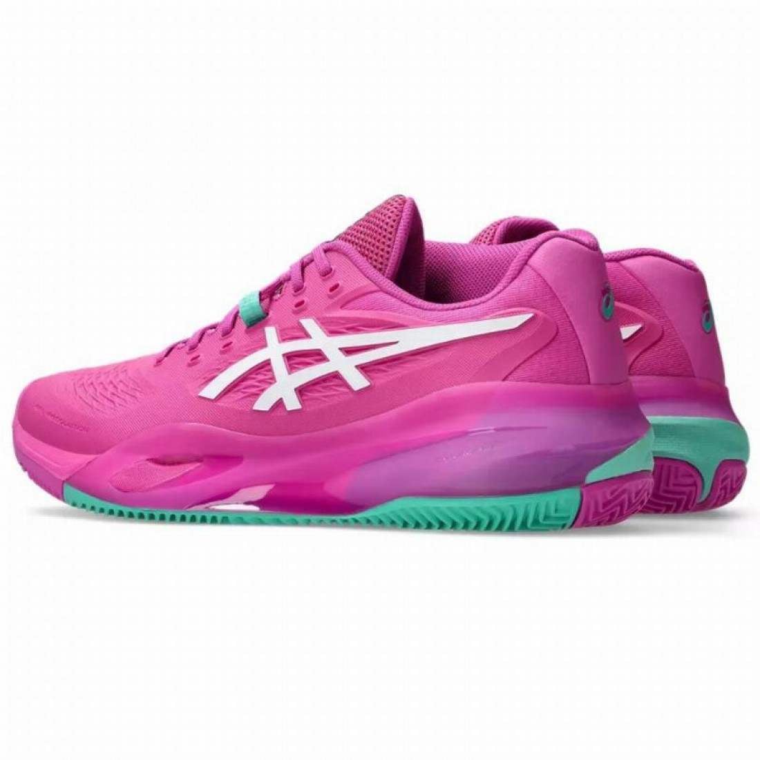 Zapatillas Asics Gel Resolution X Clay Pink White Sneakers