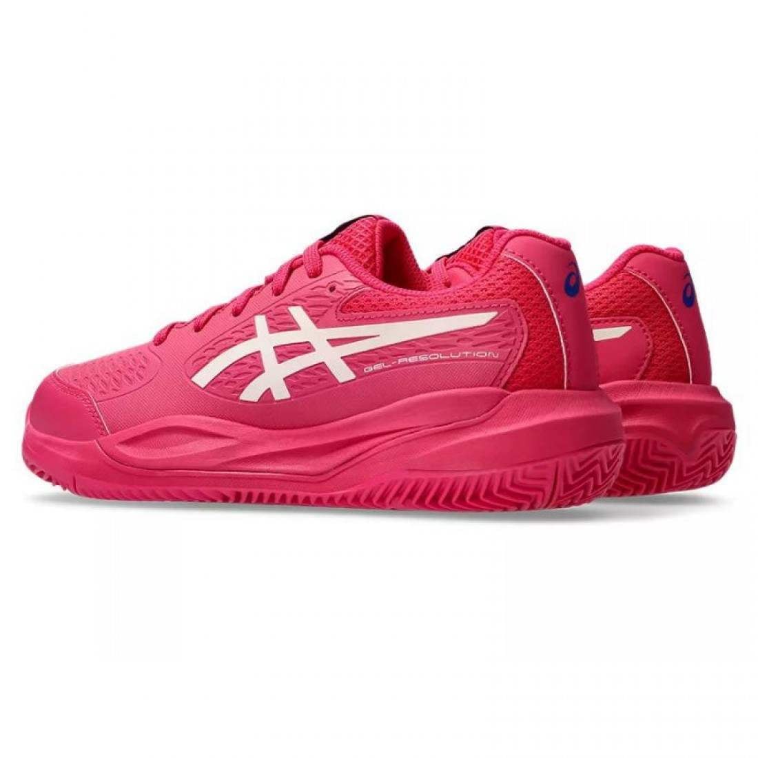 Zapatillas Asics Gel Resolution X Clay GS Bright Pink Cream Junior Sneakers