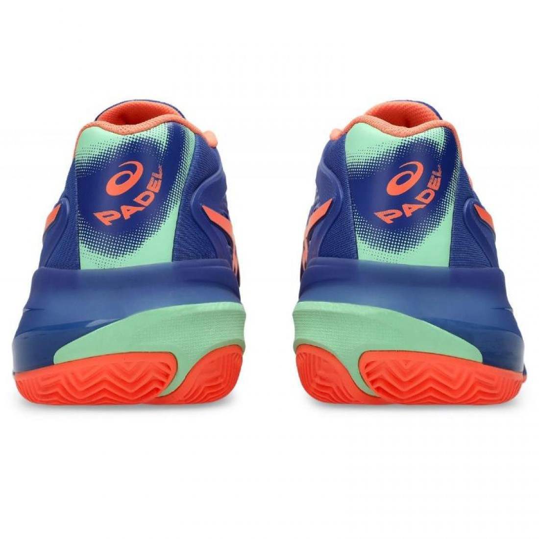 Baskets Asics Gel Resolution X Padel Cobalt Corail