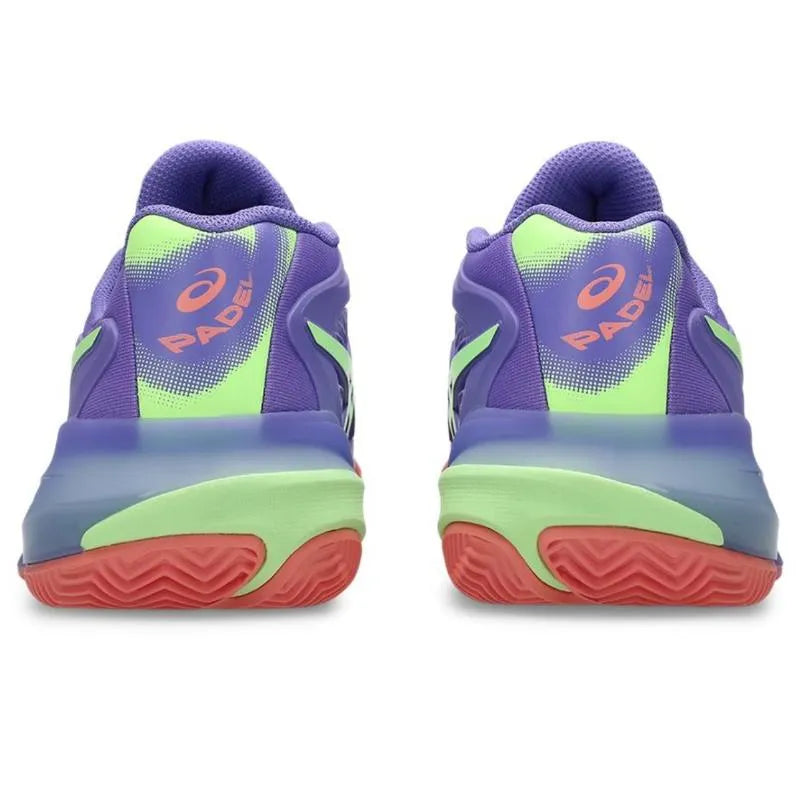 Asics Gel Resolution X Padel Purple Green Baskets pour femmes - Image 7