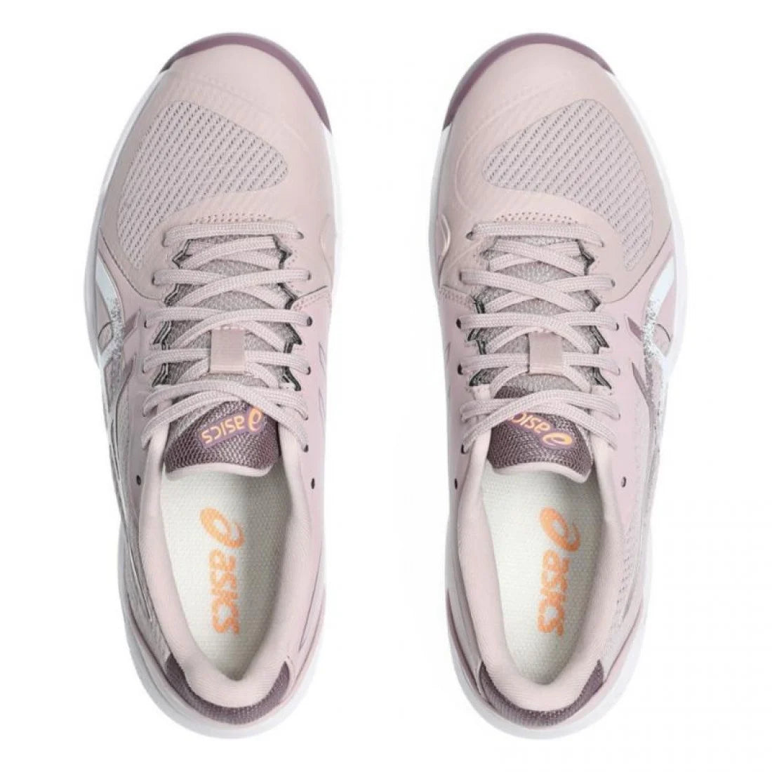 Baskets Femme Asics Solution Swift FF 2 TERRE BATTUE Rose Blanc