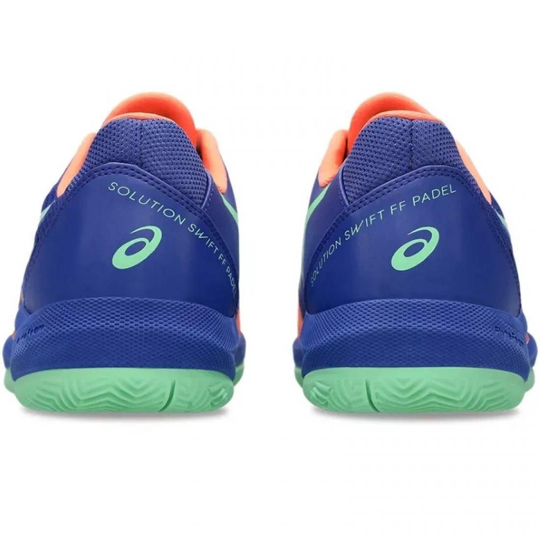 Zapatillas Asics Solution Swift FF 2 Padel Cobalt Blue Green Sneakers
