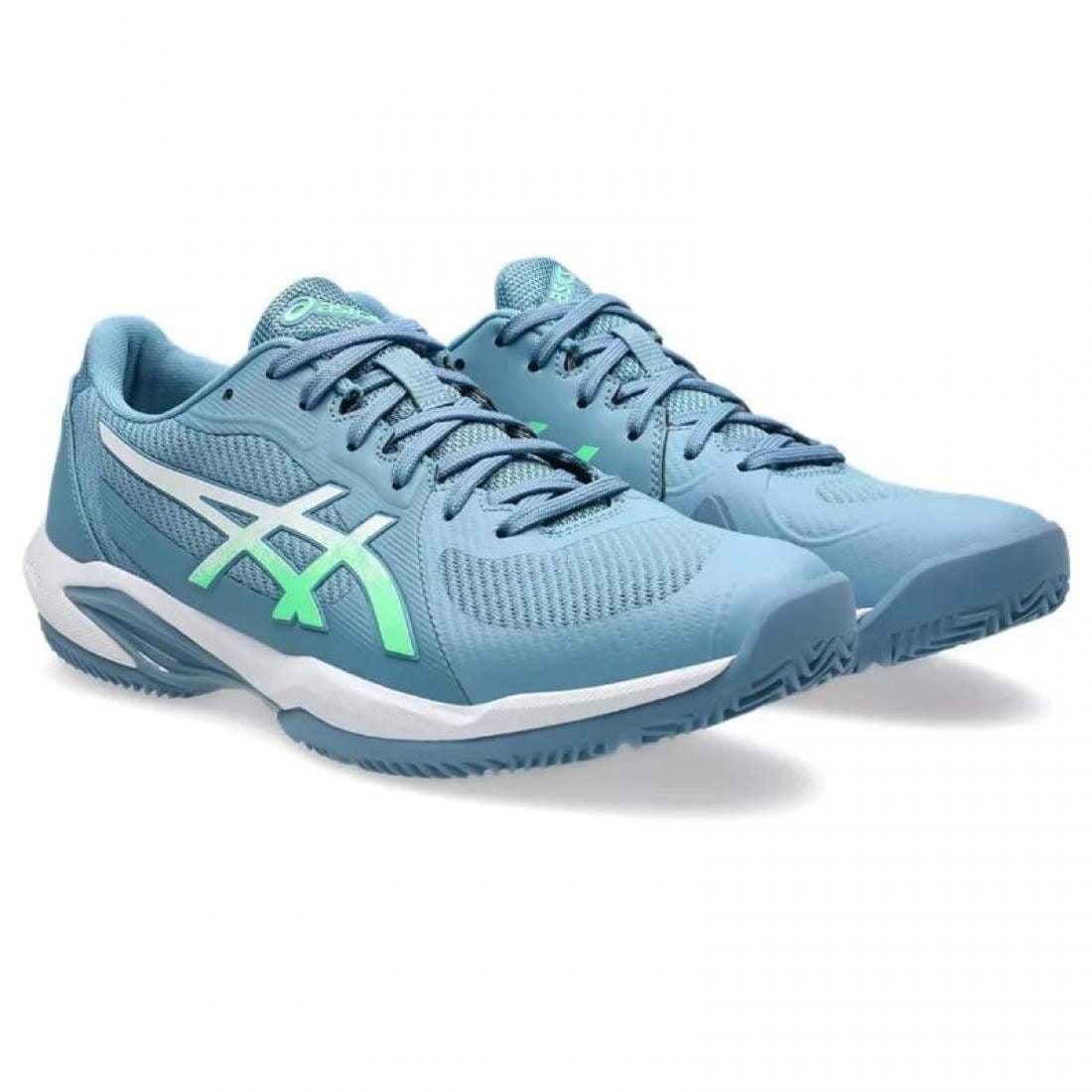 Zapatillas Asics Solution Swift FF 2 Padel Blue Green Sneakers