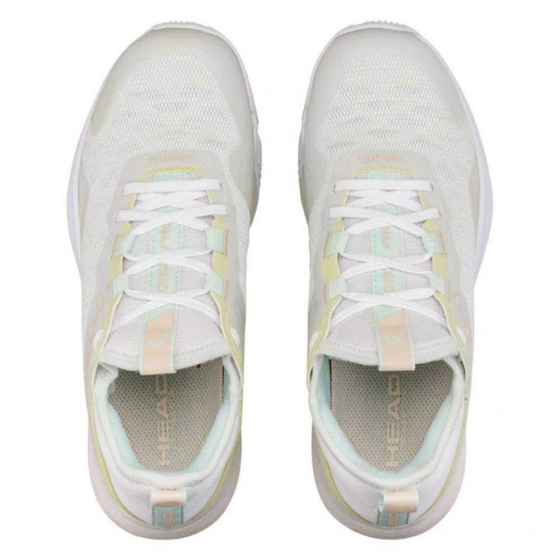 Zapatillas Asics Head Motion Pro White Aqua Women''s Sneakers
