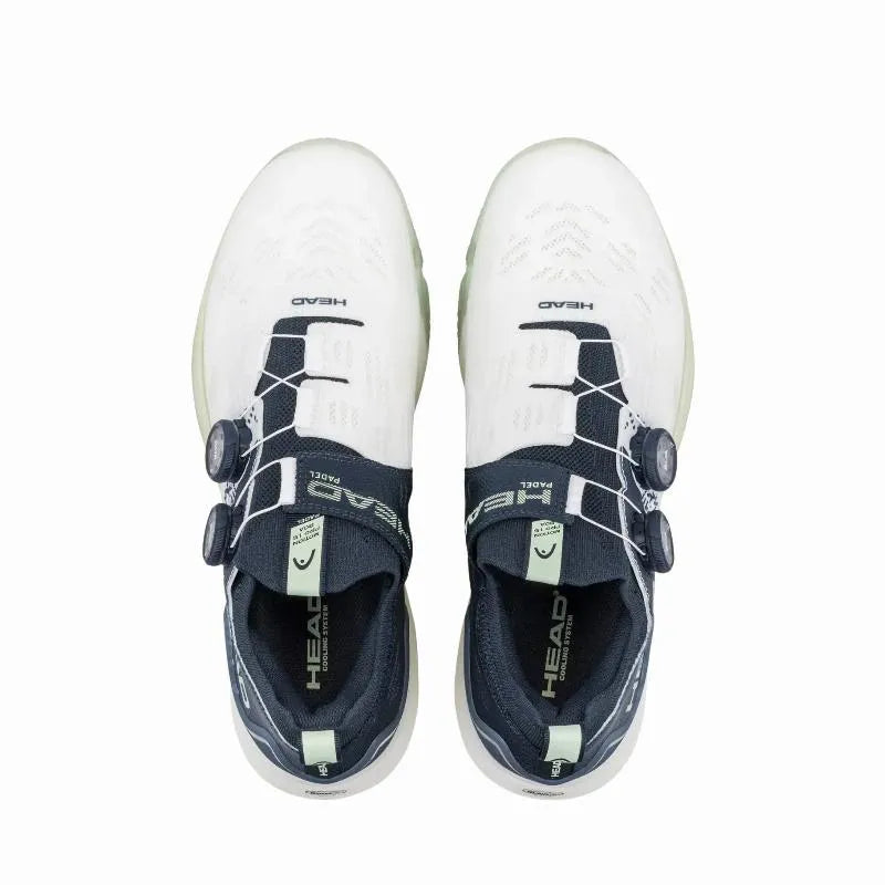 Head Motion Pro BOA Padel Blanc, Noir-Vert, Baskets - Image 4
