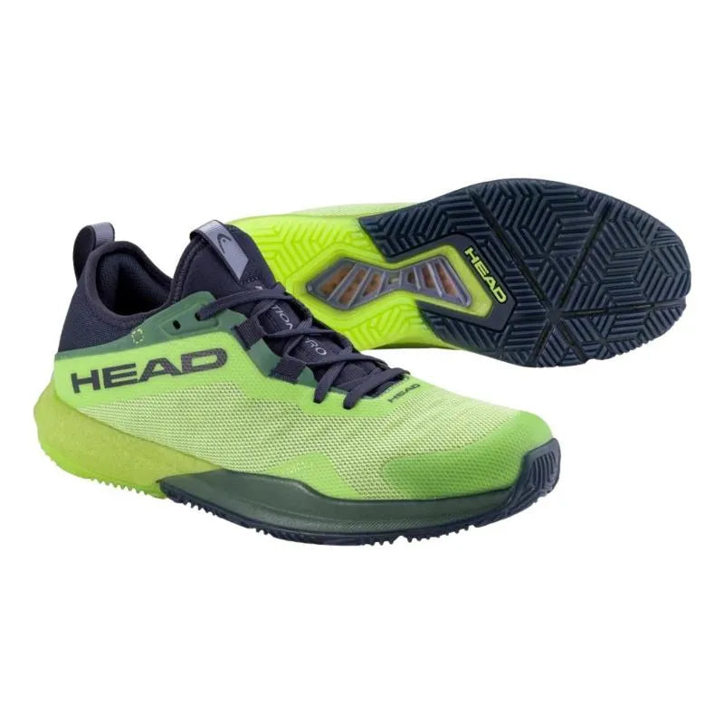 Sneakers Head Motion Pro Lime Bleu Marine - Image 5