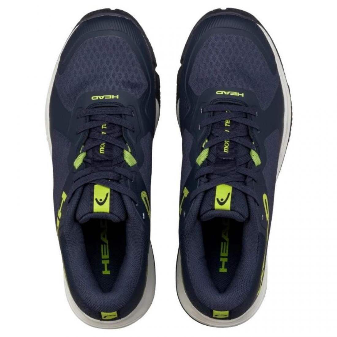 Zapatillas Asics Head Motion Team Padel Navy Blue Lime Sneakers