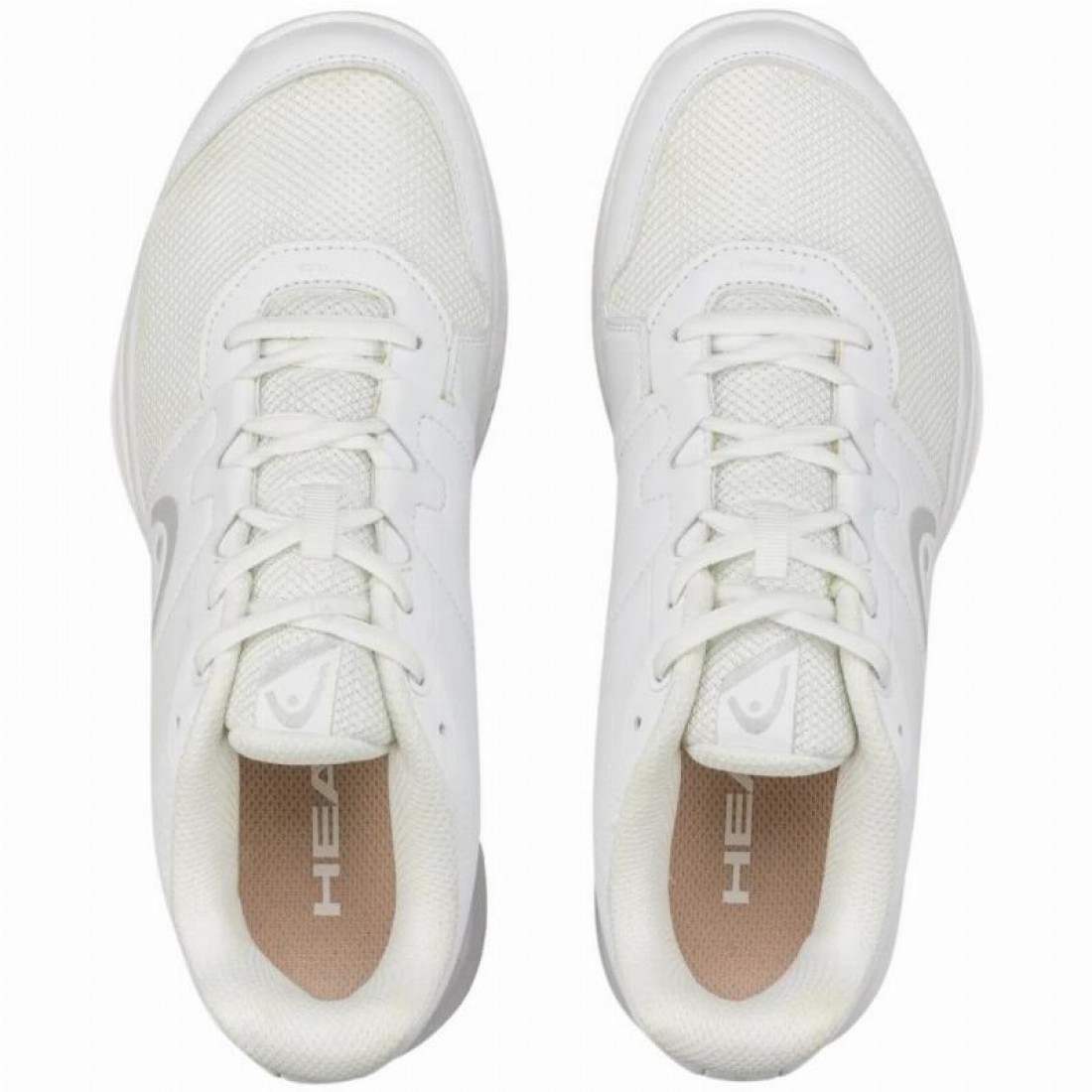 Zapatillas Asics Head Revolt Court White Gray Women''''s Sneakers