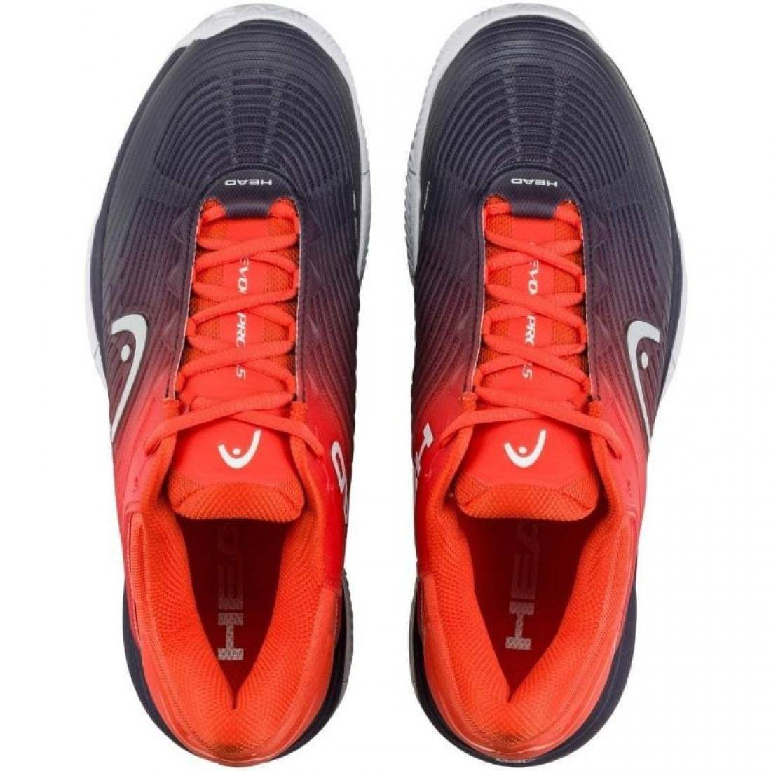 Zapatillas Asics Head Revolt Pro 4.5 Clay Dark Blue Red Sneakers
