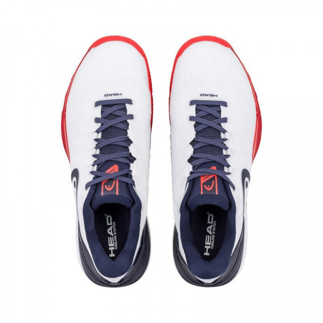 Zapatillas Asics Head Revolt Pro 5.0 Clay Navy White Sneakers