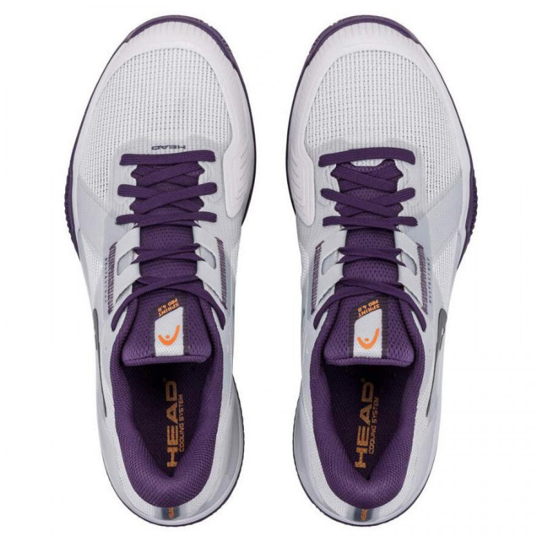 Zapatillas Asics Head Sprint Pro 4.0 Clay White Silver Sneakers