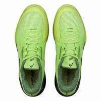 Sneakers Head Sprint Pro 4.0 Clay Lime Bleu Marine