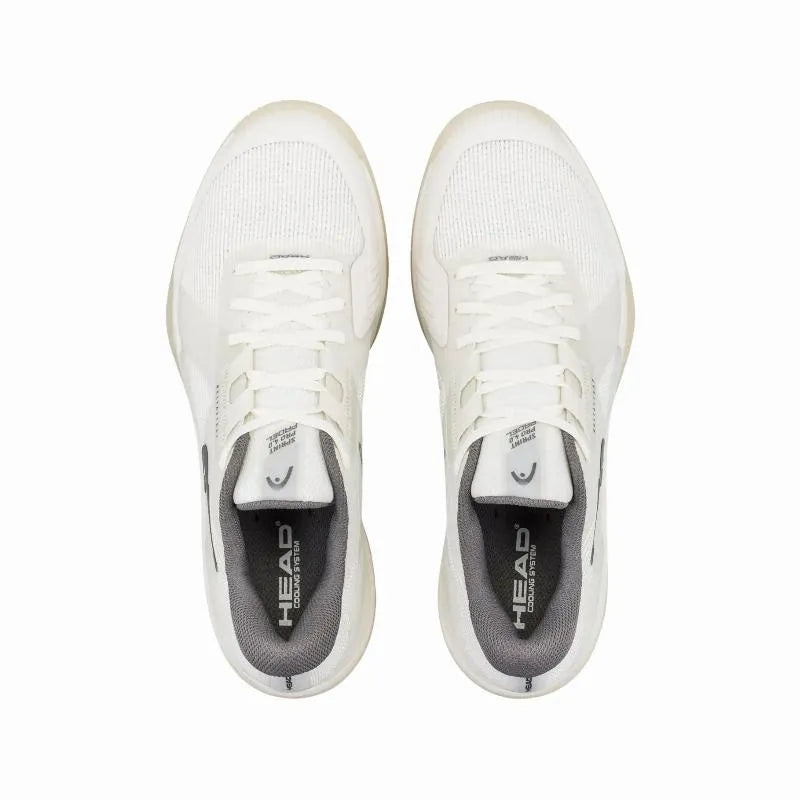 Head Sprint Pro 4.0 Padel White Gray Baskets - Image 4