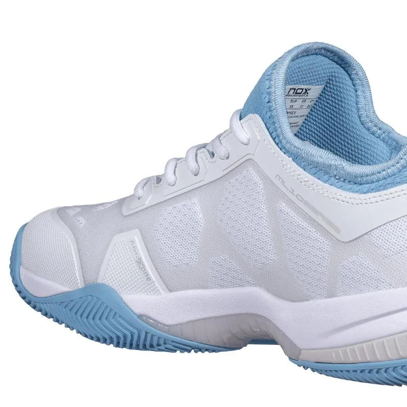 Nox Nerbo Baskets Blanches Bleu Clair - Image 5