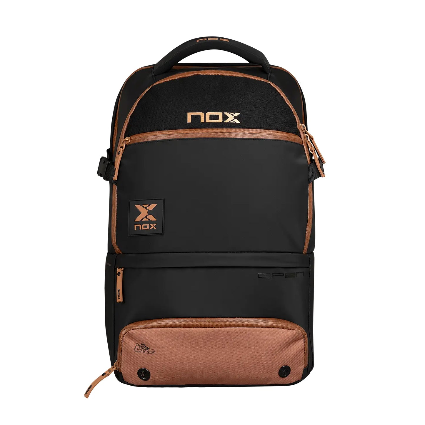SAC À DOS NOX LUXURY OPEN SERIES NOIR MARRON
