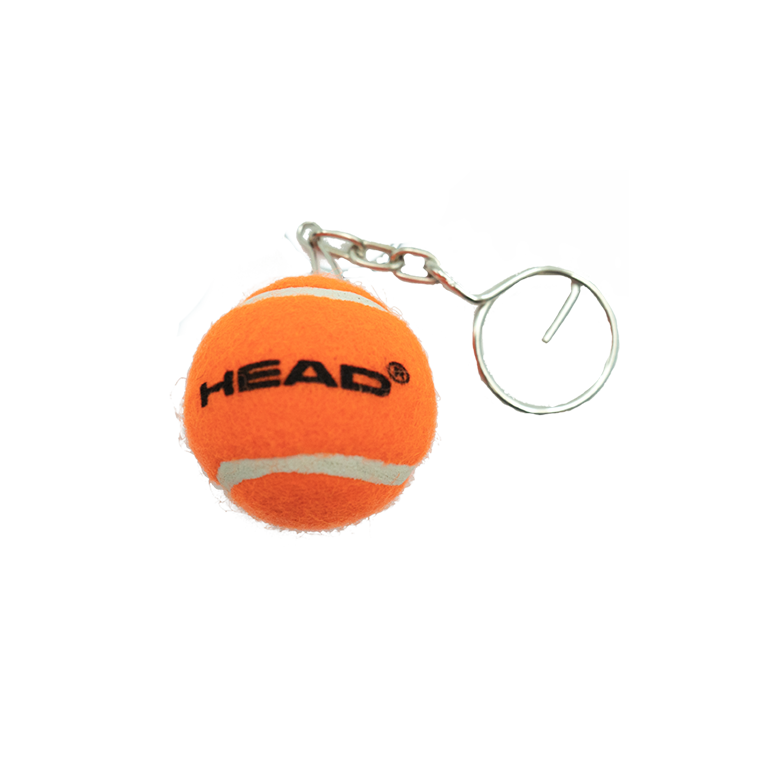 PORTE CLÉS HEAD ORANGE BALLE